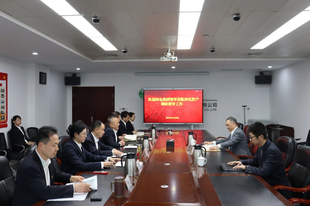 欧亿-中国一站式体育服务平台党委书记、董事长、总经理韩兵到西电资产调研
